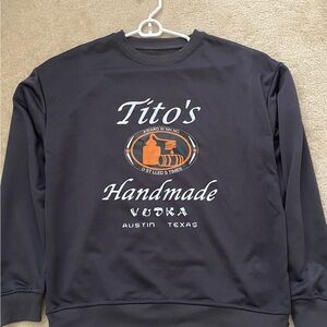Women’s Dark Grey “Tito’s” Crewneck
